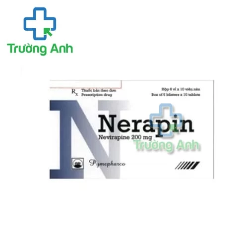 Nerapin 200mg Pymepharco - Thuốc điều trị HIV/AIDS